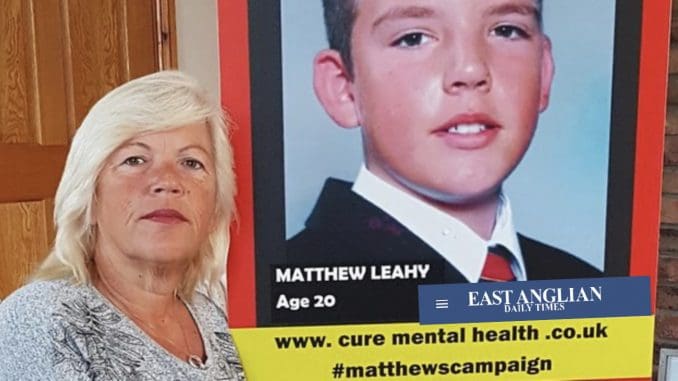 Melanie has endured an eight-year fight for answers over her son's death Picture: MELANIE LEAHY - Credit: MELANIE LEAHY