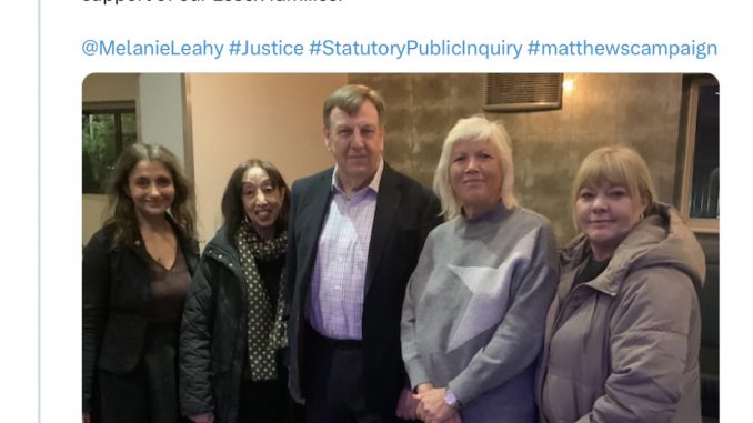 SIr John Whittingdale MP in #solidarity with Essex Families