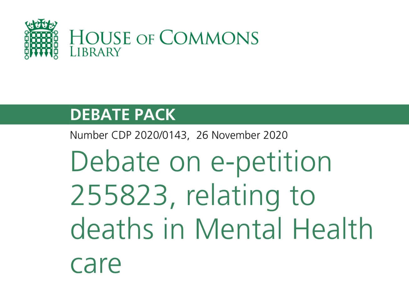 House of Commons Library Debate Pack cover